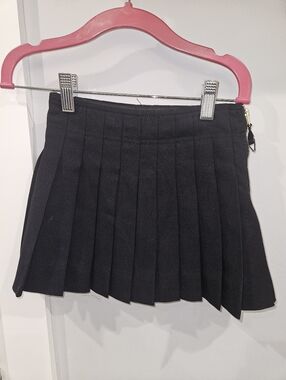 Crewcuts Black Pleated Mini Skirt